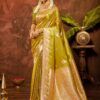 Bunawat Masru Satan Vol 3 Satin Silk Sangam Prints Saree Collection Wholesale