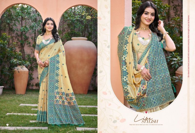Bunawat Anubhavika Assam Silk Sangam Printed Saree Collection Wholesale