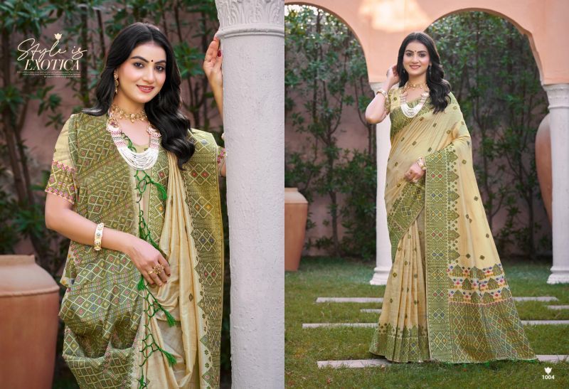 Bunawat Anubhavika Assam Silk Sangam Printed Saree Collection Wholesale
