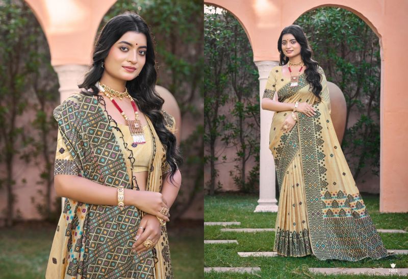 Bunawat Anubhavika Assam Silk Sangam Printed Saree Collection Wholesale