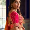 Vrindavan Vol 73 Banarasi Silk With Embroidery Stone & Zari Work Bridal Lehenga Choli Wholesale Surat