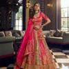 Vrindavan Vol 73 Banarasi Silk With Embroidery Stone & Zari Work Bridal Lehenga Choli Wholesale Surat