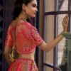 Vrindavan Vol 73 Banarasi Silk With Embroidery Stone & Zari Work Bridal Lehenga Choli Wholesale Surat