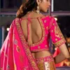 Vrindavan Vol 73 Banarasi Silk With Embroidery Stone & Zari Work Bridal Lehenga Choli Wholesale Surat