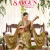Alok Sargun Edition 8 Viscose Maslin Jacquard Hand Work Dress Material Wholesale