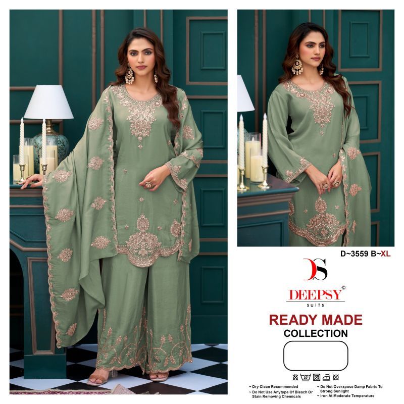 Beautiful Deepsy D 3559 A To D Readymade Viscose Tissue Beats Work Salwar Kameez Wholesale 2026
