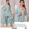 Launching Hoor Tex 962 A To D Roman Glass Silk Embroidered Farshi Salwar Kameez Collection Wholesale 2026