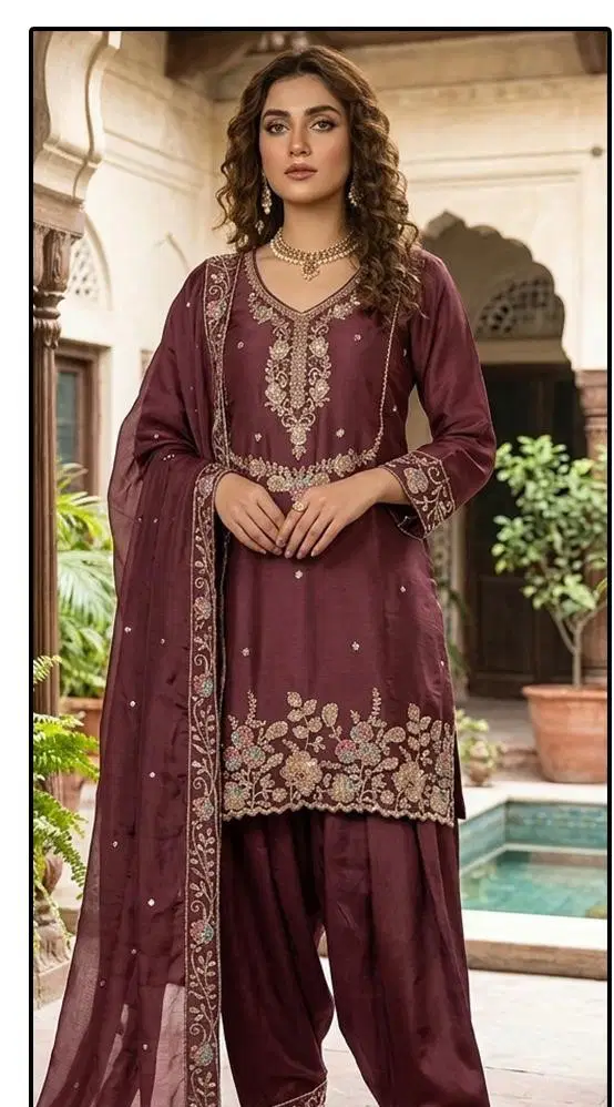 Hoor Tex 967 A To D Star Chiffon Embroidered Designer Salwar Kameez Wholesale