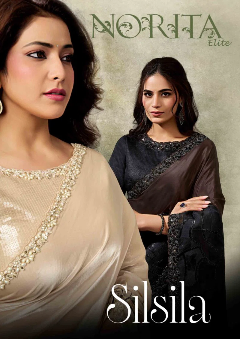 Mahotsav Norita 44800 Silsila Organza Tissue Designer Saree Collection Wholesale