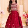 MRF 0020 Heavy Chinon Silk With Embroidery Work Kids Wear Lehenga Choli Wholesale Surat