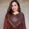 Yasu 1400 Pure Mal Chanderi Anarkali Top Pant Dupatta Set Wholesale Surat