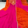 Yasu 1400 Pure Mal Chanderi Anarkali Top Pant Dupatta Set Wholesale Surat
