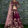 Zeel 7012 Velvet With Embroidery Work Wedding Lehenga Choli Wholesale Surat