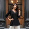Shiv 1006 Rayon Printed Short Top Wholesale Supplier