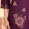 Lila 176 Heavy Rayon With Embroidery Thread Work Co Ord Set Wholesale Surat