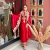 BV 500 Roman With Beads With Embroidery Work Top Plazzo Dupatta Set Wholesale Surat