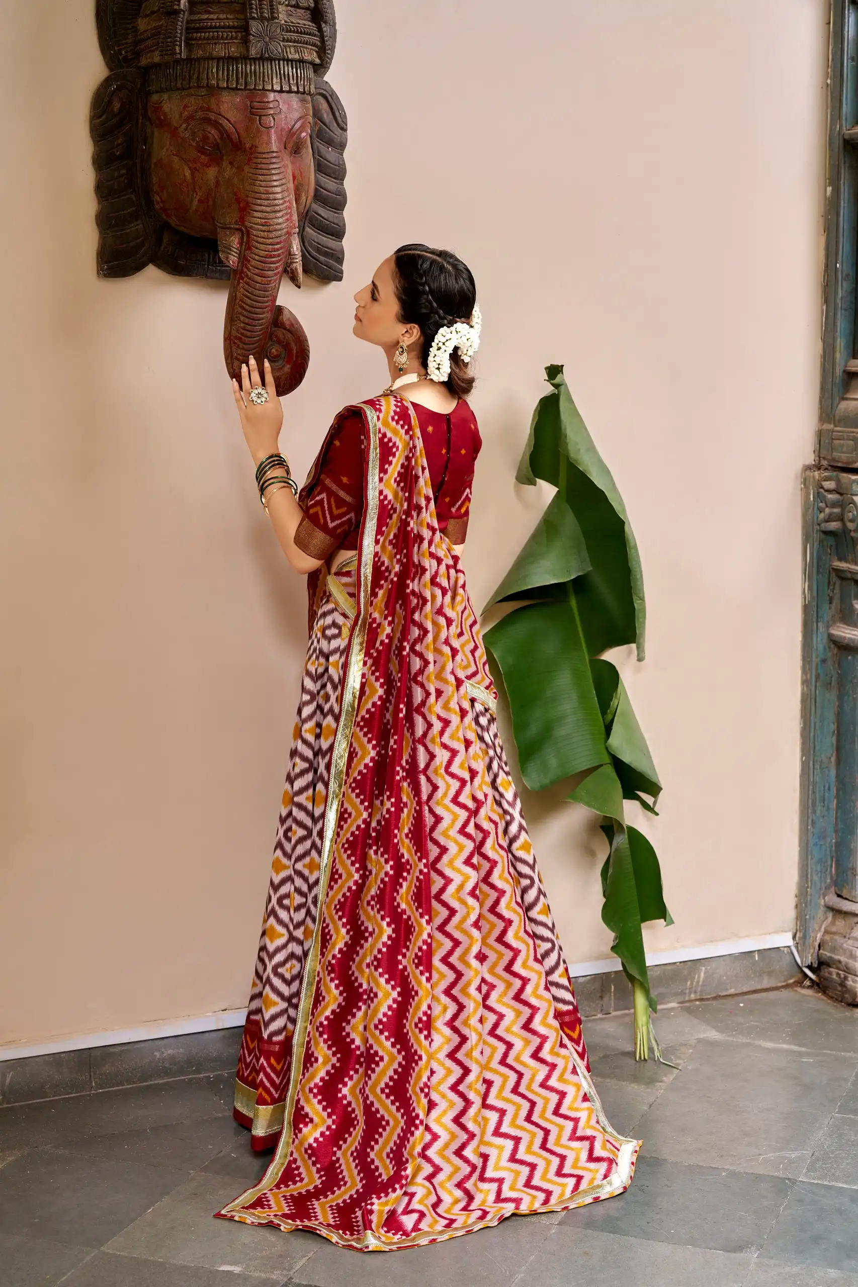 WMN 1208 Tasar Silk Party Wear With Foil Print Lehenga Choli Wholesale Surat