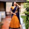 WMN 2045 Dola Chex With Zari Weaving Work South Indian Lehenga Choli Wholesale Surat