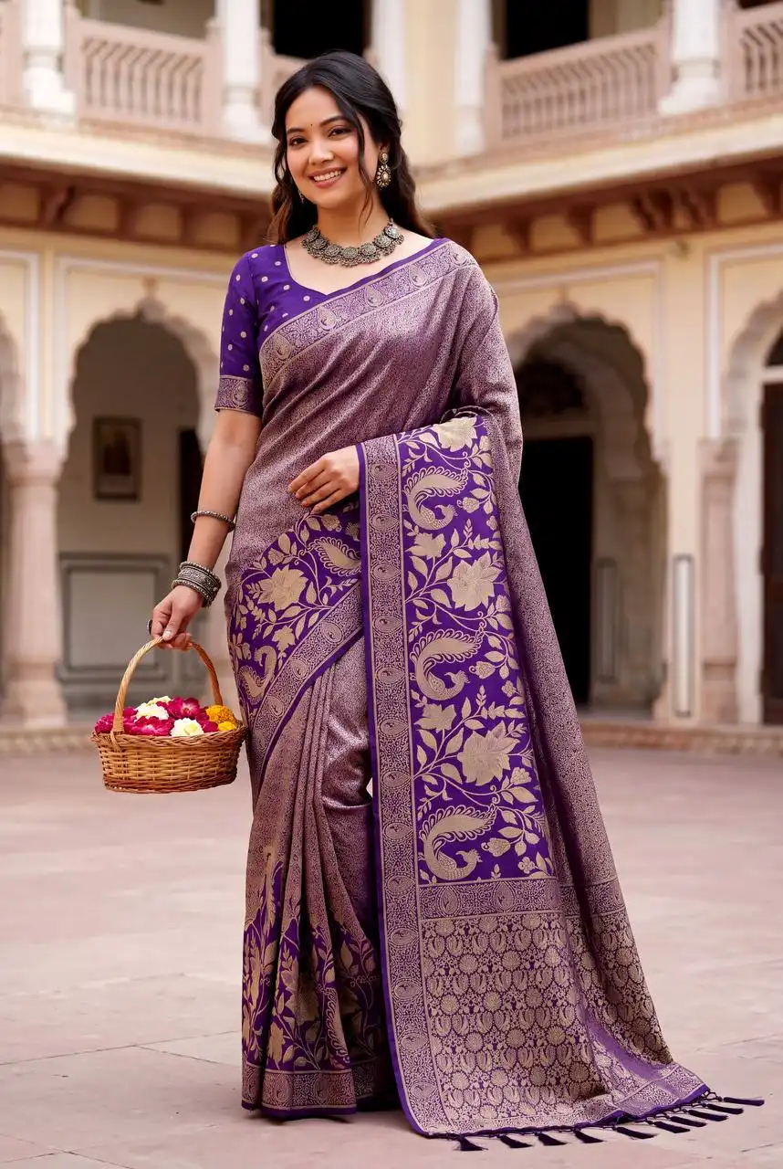 Laxmi 1141 Pure Naylon Kadi Creap Georgette Saree Wholesale Supplier