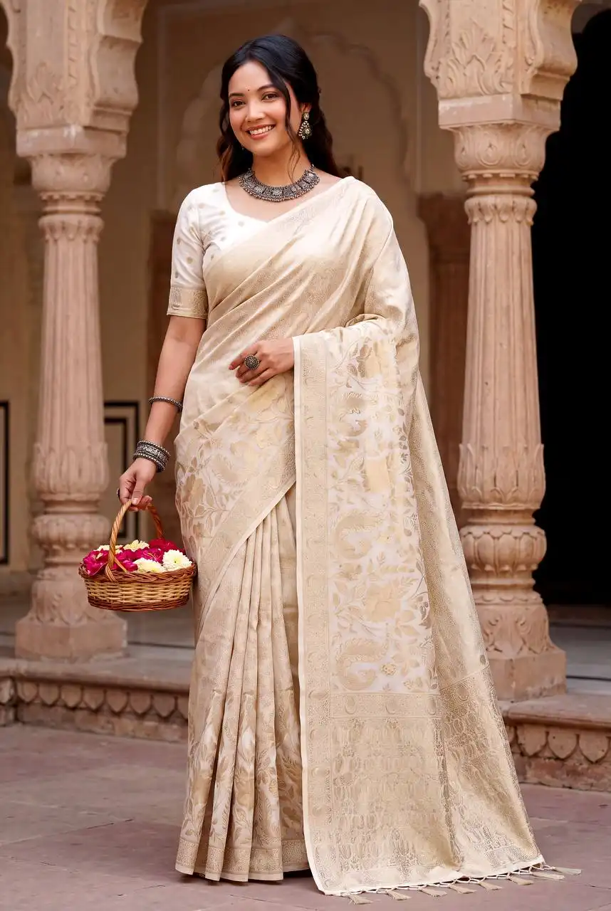 Laxmi 1141 Pure Naylon Kadi Creap Georgette Saree Wholesale Supplier