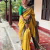 LFK 9077 Banarasi Soft Silk With Zari Work Saree Wholesale Supplier