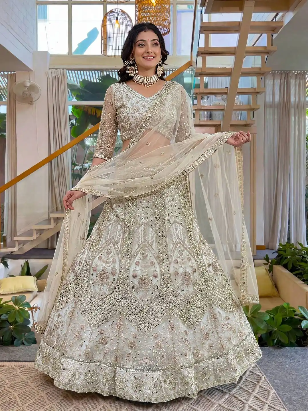 DKT 5172 Butterfly Net With Embroidery Work Lehenga Choli Wholesale Surat