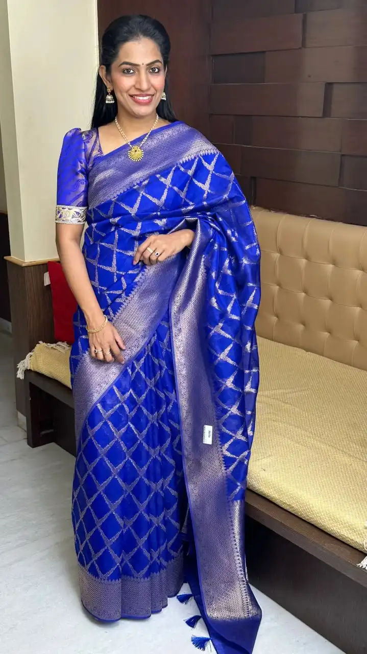 LFK 5363 Banarasi Soft Silk With Zari Work Saree Wholesale Surat