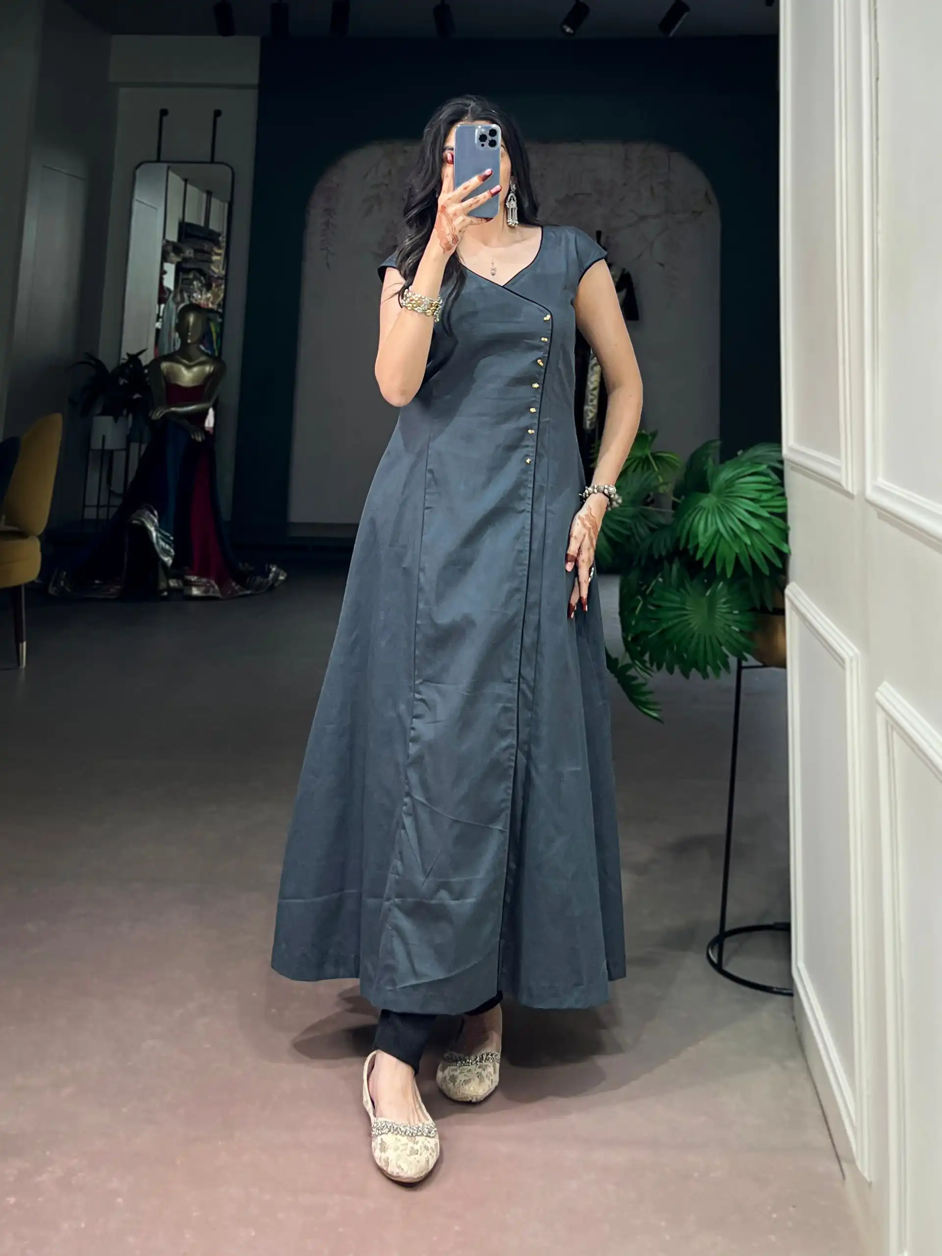 WMN 4521 Khadi Cotton Kurti Wholesale Supplier