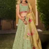 ZEEL 8007 Georgette With Embroidery Work Lehenga Choli Wholesale Supplier