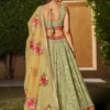 ZEEL 8007 Georgette With Embroidery Work Lehenga Choli Wholesale Supplier