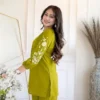 RRD 501 Cotton Flex With Embroidery Work Kurta Bottom Set Wholesale Supplier
