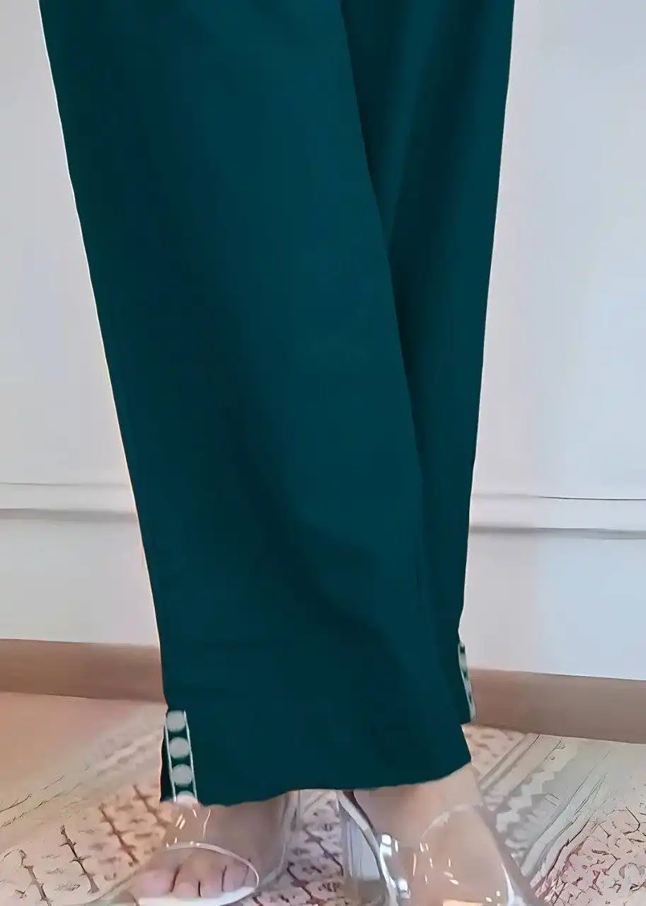 RRD 501 Cotton Flex With Embroidery Work Kurta Bottom Set Wholesale Supplier