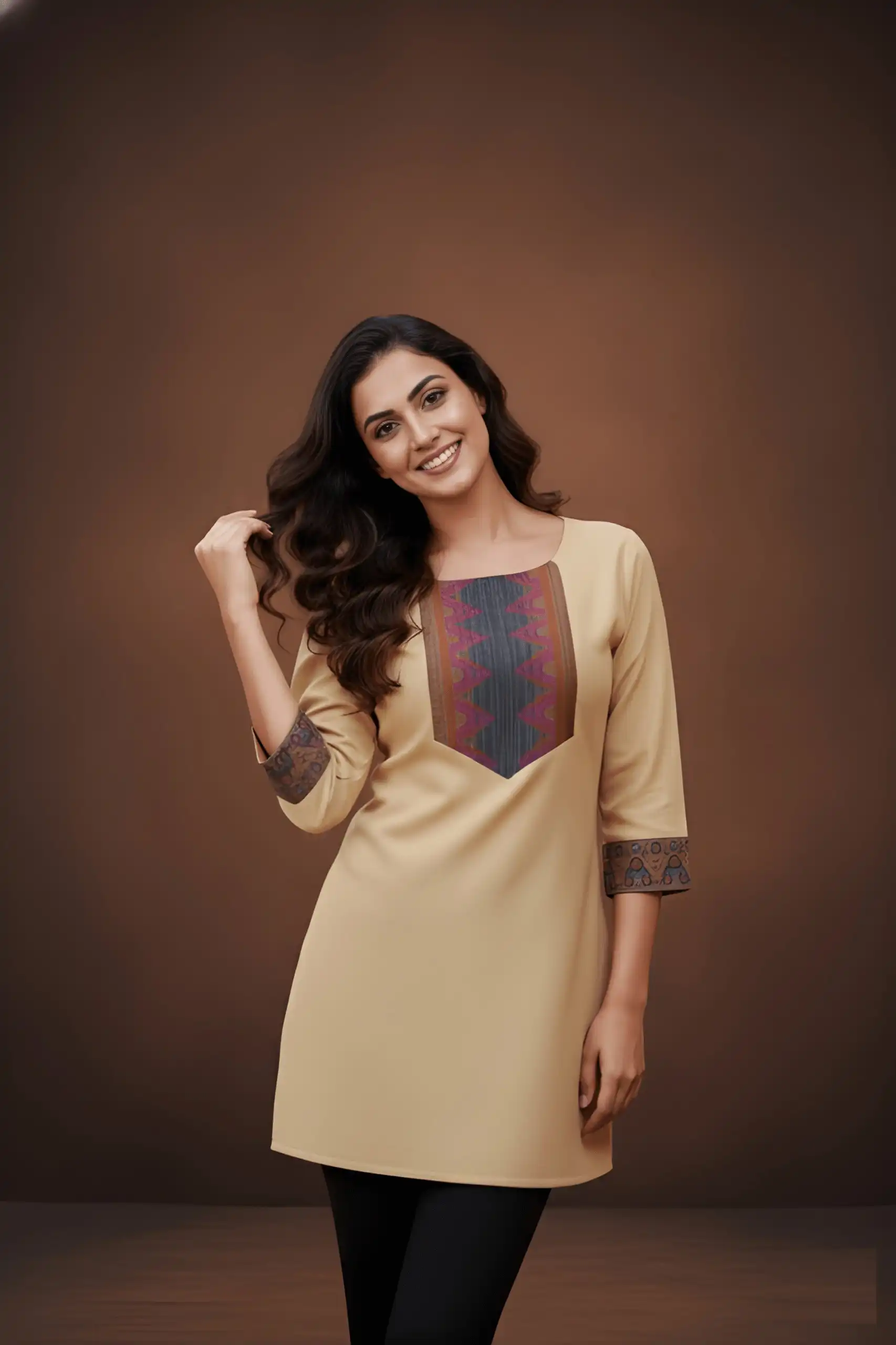 Shiv 1034 Cotton Printed Short Top Wholesale Supplier