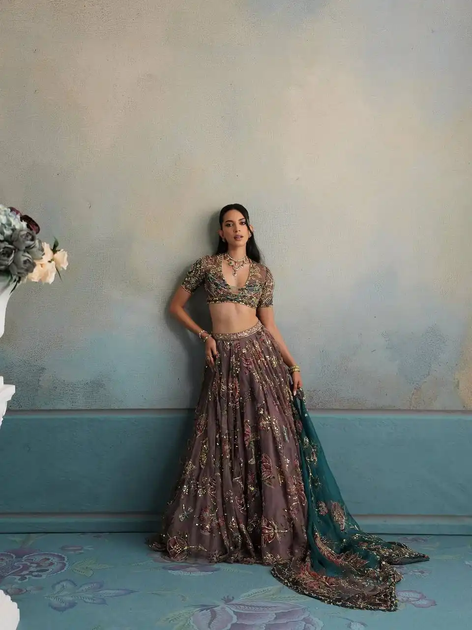 SBD 1879 Star Georgette With Digital Print and Sequence Work Lehenga Choli Wholesale Surat