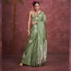 Rajtex Kanthkala Panther Nx Satin Handloom Weaving Sarees Wholesale