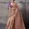 Sethnic Muse Delight Banarasi Tissue Silk Meenakari Patta Weaving Saree Collection Wholesale