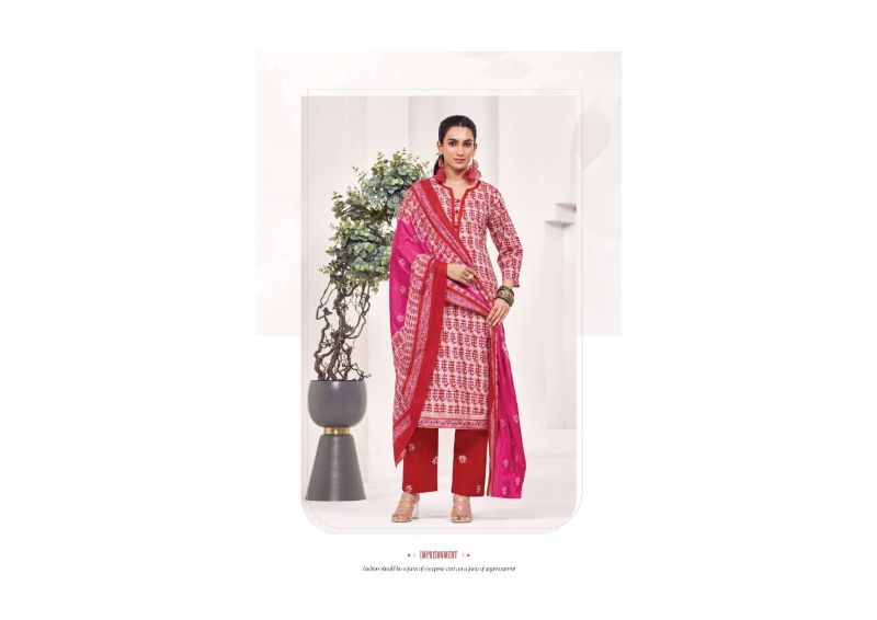 Buy Suryajyoti Pehnava Vol 11 Readymade Cambric Cotton Printed Kurti With Bottom Dupatta Wholesale 2026