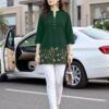 Buy Tips And Tops Polo 201 To 206 Rayon Embroidered Fancy Short Top Collection Wholesale 2026