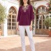 Latest Tips And Tops Twinkle Vol 2 Rayon Embroidered Fancy Western Wear Top Collection Wholesale 2026
