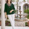Latest Tips And Tops Twinkle Vol 2 Rayon Embroidered Fancy Western Wear Top Collection Wholesale 2026