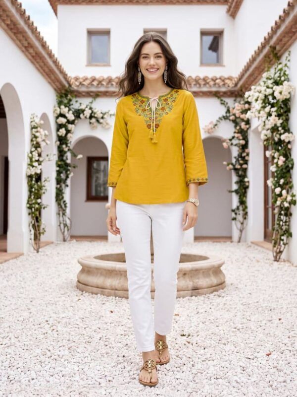 Latest Tips And Tops Twinkle Vol 2 Rayon Embroidered Fancy Western Wear Top Collection Wholesale 2026