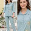 Latest Desire Silky 1 Denim Handworked Fancy Co Ord Set Collection Wholesale 2026
