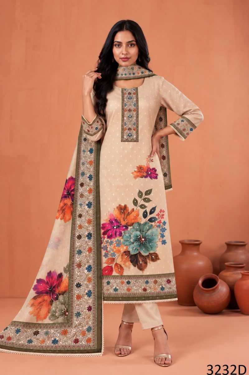 Latest Aurraa Ketkee Model Cotton Print Hand Work Salwar Kameez Collection Wholesale 2026