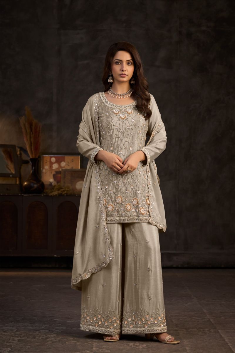 Beautiful Gulkayra Aayka Chinon Beats Work Designer Salwar Kameez Collection Wholesale 2026