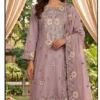 Hoor Tex 995 A To D Rayon Satin Embroidered Salwar Kameez Collection Wholesale