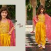 Stylish Nanni Munni Varnika Satin Silk Embroidered Kids Top Bottom With Shrug Collection Wholesale 2026