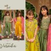 Stylish Nanni Munni Varnika Satin Silk Embroidered Kids Top Bottom With Shrug Collection Wholesale 2026