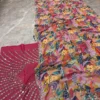 SBD 1871 Star Georgette With Beads & Real Mirror Digital Print Work Saree Wholesale Supplier