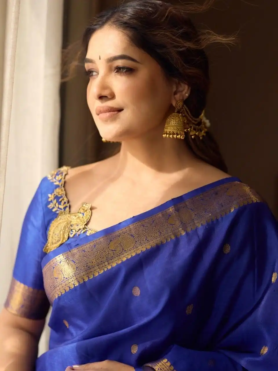 LFK 5375 Banarasi Soft Silk With Zari work Saree Wholesale Supplier