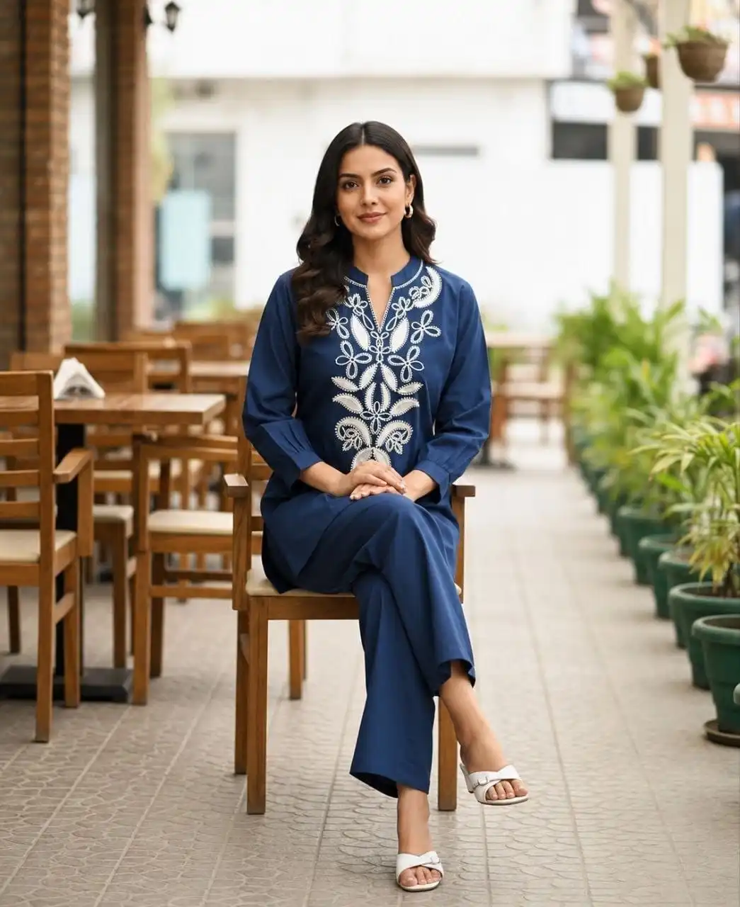 RRD 2002 Cotton Flex With Embroidery Work Co Ord Set Wholesale Surat